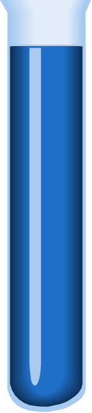 The image shows a blue light stick with two ends on it against a grey background.