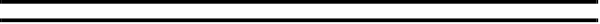 The image shows a simple line drawing of two parallel lines with no additional details provided about any other elements present within it.