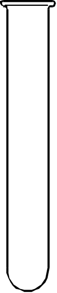 The image shows a simple black and white line drawing of two vertical lines with horizontal stripes on them against an untextured background.