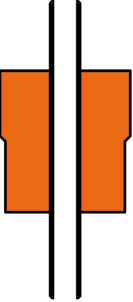 The image shows a pixelated representation of an orange cube with "Call Of Duty" text on it against a gray background.