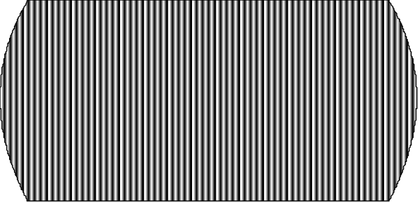 The image shows a long line of identical items against a dark background with no other discernible features visible due to its small size.
