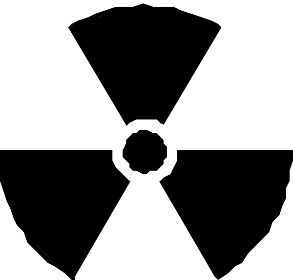 The image shows a simple black background with an icon that resembles a ring on top of another object; it is too small to discern any specific details about either item in this clip-art representation.