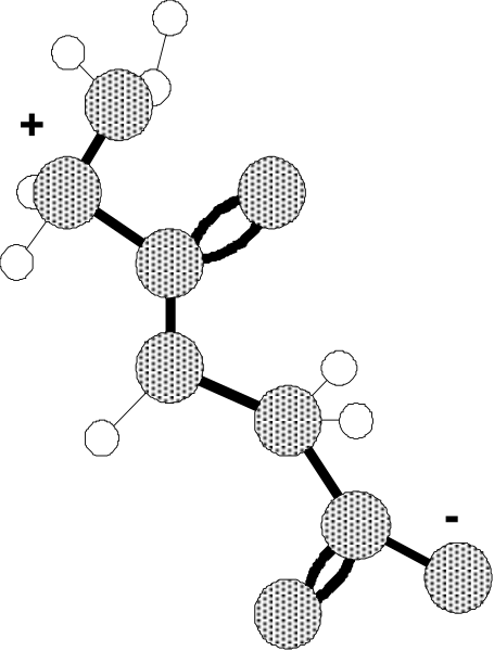 The image shows a black background with white dots scattered across it; there is no text present within this small clip-art picture.
