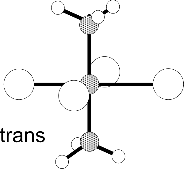 The image shows a black background with white dots scattered across it at various distances from each other; there is no text present in this clip-art graphic.