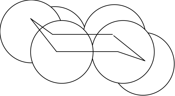 The image shows a collection of abstract shapes that resemble stylized representations of various items such as flowers, leaves, stars, hearts, and possibly other organic forms; these elements appear to be arranged in an artistic manner without any specific setting or action taking place within them.