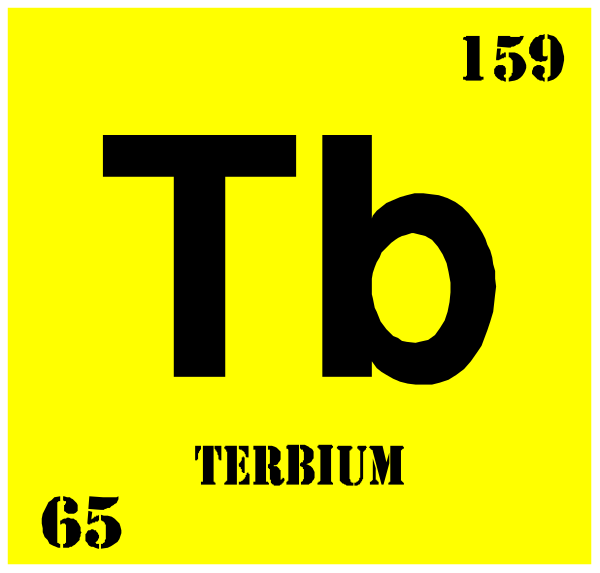 The periodic table element symbol for Tinbium (Ti) with a yellow background featuring atomic number 50 in black text at top left corner of image.