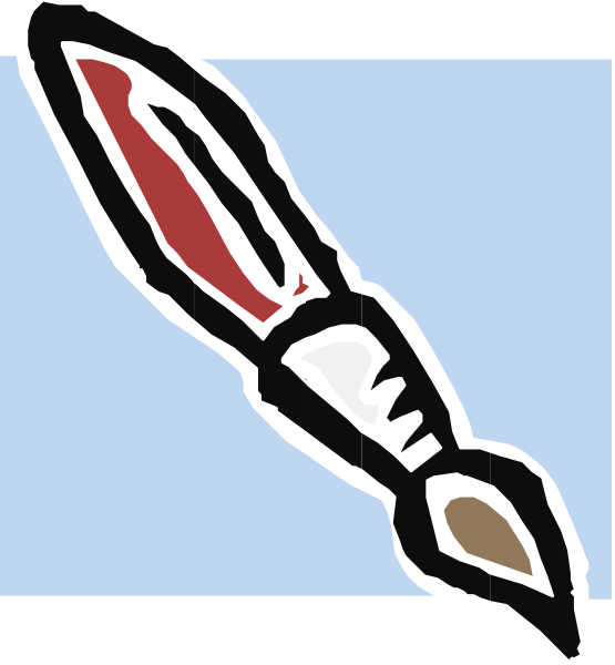 The image shows a stylized depiction of an arrow with red feathers on top against a blue background; it is presented in two different ways: one as a flat graphic design resembling clip-art, and another that appears to be 3D rendered or animated, giving the impression of depth. There are no texts present within this image. The style suggests an informative comparison between these representations.