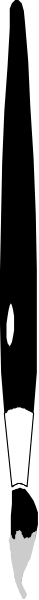 The image shows a black and white photo of two vertical lines with an object between them that appears to be either folded paper or fabric due to its creases; it's difficult to discern specific details about what exactly is in the middle without more context, but there seems to be some sort of pattern on this central item.