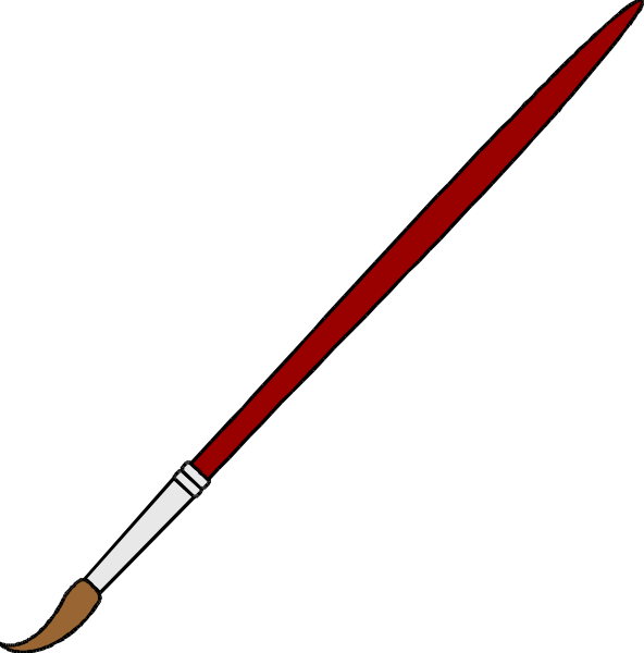 The image shows a red laser pointer with an attached white cap pointing to its right side against a black background on top of which there is another smaller picture depicting two crossed swords in front of each other, suggesting conflict or competition between them.