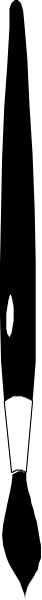 The image shows a gray background with two black lines crossing each other at an angle near the center of the frame; there is no text present in this clip-art representation.