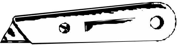 The black and white photo shows a ruler with measurements on it placed against an unidentified object that appears to be made of metal or plastic in front of what seems like a dark background.