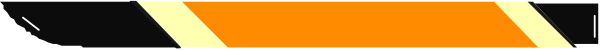 The image shows a gray background with an orange reflective strip on top of it.