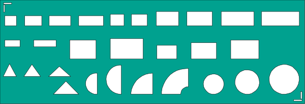 The image shows a keyboard with various symbols on it against a gray background.