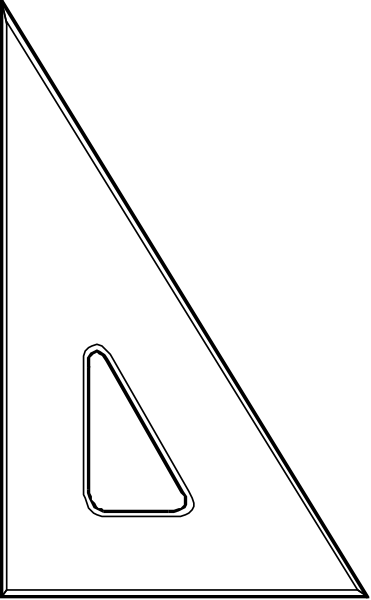 The image shows a stylized letter 'A' with an arrow pointing to it from above on what appears to be a gray background.