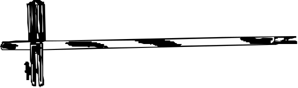 The image shows a black and white photo of an object with text on it that reads "BIBLE" at both ends in bold letters.