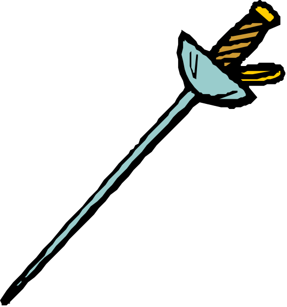 The image shows a pin with an attached paperclip on it against a black background.
