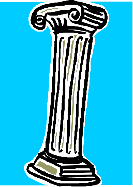 The image shows a black and white illustration of an arm with two bones extending from it into what appears to be hands holding something blue in one hand and brown in another.