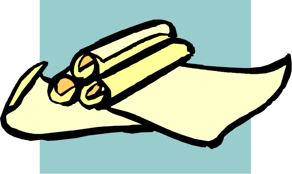 The image shows a hot dog with two toppings on it placed next to an open napkin that has another similar item inside of it.