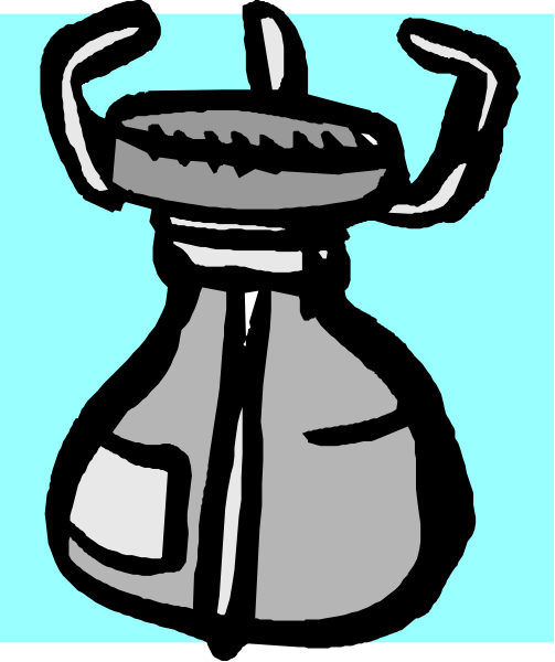 The image shows a black and white line drawing of an ice cream scoop with two handles on top of what appears to be a container filled with something that could possibly resemble coffee beans.