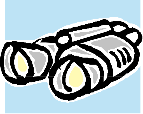 The image shows a black and white cartoon of an animal with two legs standing on its hind feet next to what appears to be water in front of it.
