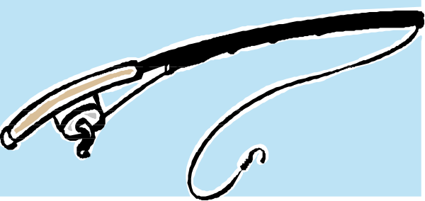 The image shows a black ink drawing of an eye with eyelashes on it against a blue background.