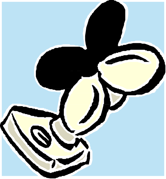 The image shows a cartoon of two chess pieces: a rook with its flag up on top right corner against blue background; it is stylized in black ink without shading to give depth.