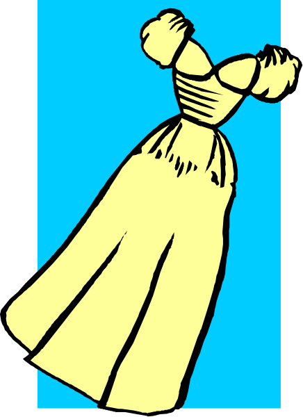 The image shows a cartoon of an animated woman dressed as Marilyn Monroe standing against a blue background with her arms outstretched in front of her.