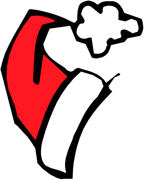 The image shows a black and white logo with red accents featuring an abstract design that resembles a stylized letter "G" on top of what appears to be a shield-like shape in darker shades, possibly representing some form of emblem or insignia within the larger graphic.