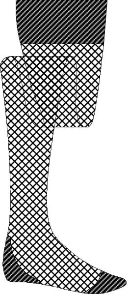 The image shows a person standing next to another figure that appears as an outline of someone with no details filled in; both figures seem to be on a surface resembling water due to their reflection-like appearance, and there is text overlaying part of this scene which reads "Ask me anything."