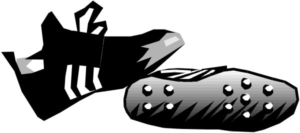 The image shows a black and white cartoon of an alien spacecraft with two eyes flying through outer space next to what appears to be Earth in the background.