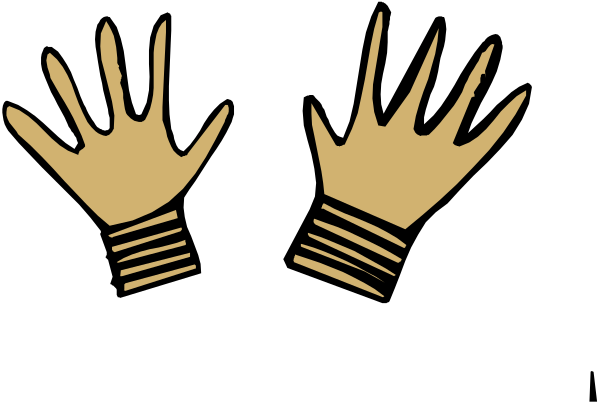 The image shows two hands with fingers spread out against a black background.