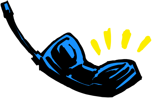 The image shows a black silhouette of an arm with two hands holding up fingers against a white background on top left corner; there is no text present in this clip-art image.