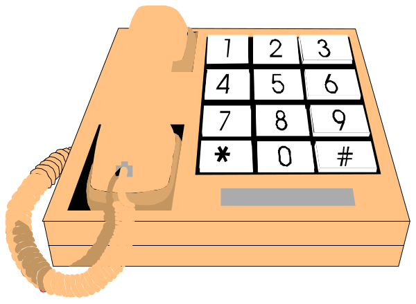 The image shows a vintage rotary telephone with buttons labeled 1 through to 9 on its keypad, placed next to an old-fashioned pushbutton phone that has numbers displayed in black ink against white backgrounds for each button except number one which is not visible due to the angle of view. There are no people or animals present; only objects and actions: a telephone with two handsets connected by cord on top, suggesting it's ready for use as both an incoming call receiver and outgoing call transmitter. The setting appears to be indoors in front of what