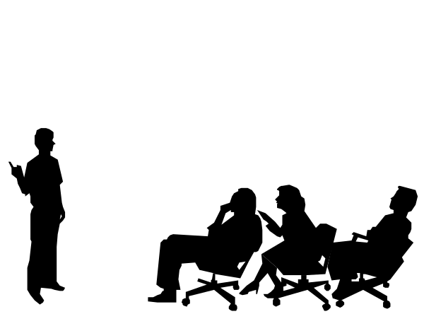 The image shows a black line on top of another gray rectangle with no other discernible content visible within this small clip-art frame.