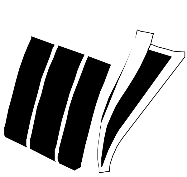 The image shows a black and white illustration of an open book with pages visible on both sides, suggesting it is being read from two directions simultaneously.