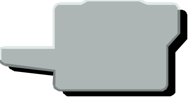 The image shows a gray pixelated representation of an object that resembles a key with multiple keys attached to it on top of what appears to be a white surface in front of a dark background.