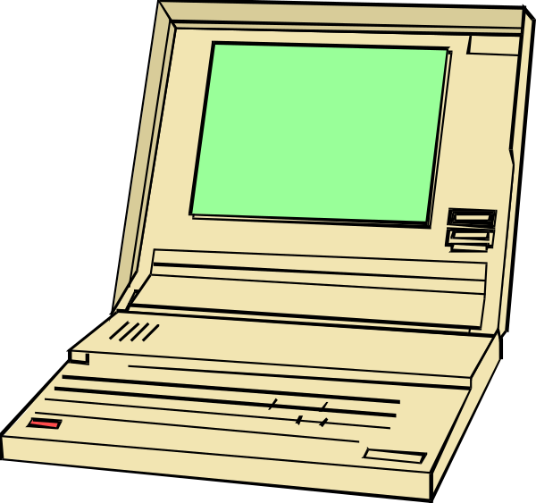 The image shows a laptop computer with an open screen on top of it next to its keyboard.