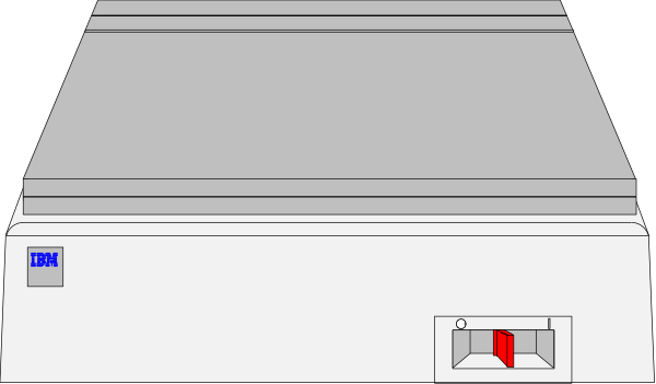 The image shows a pixelated representation of an indoor scene with two figures standing near each other under what appears to be artificial lighting; one figure is wearing red clothing while the other has blue attire.