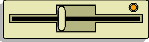 The image shows a printer with an open door on top of it.