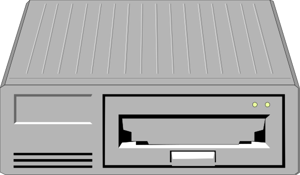 The image shows a black and white line drawing of an open laptop computer with its screen facing upwards on what appears to be a desk surface.