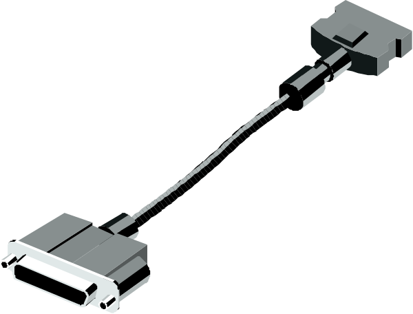 The image shows a black and white line drawing of an overhead view of what appears to be a train track with two trains on it; one is closer in front while another is further back behind some sort of platform, which has no visible people or objects besides being part of the rail infrastructure.