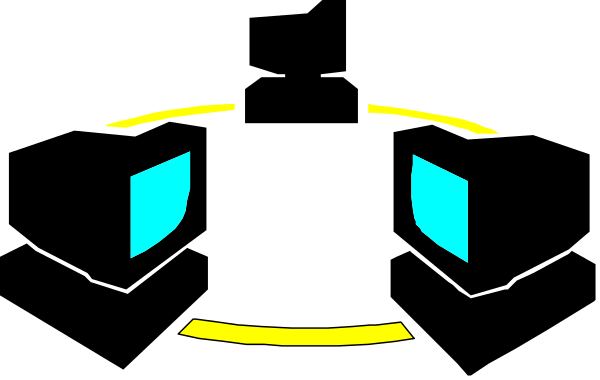 The image shows a black cat with yellow eyes sitting on top of an orange banner that has blue text written across it in all capital letters.