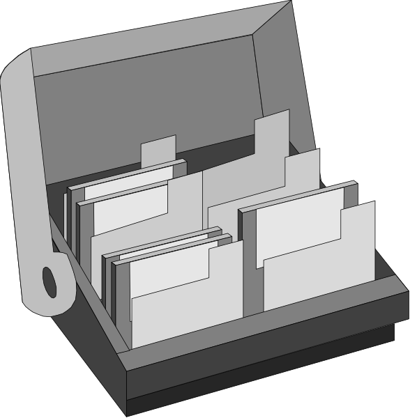 The image shows a black box with an open lid revealing multiple white envelopes inside it against two different backgrounds: on top is a darker shade of gray while below is completely black.