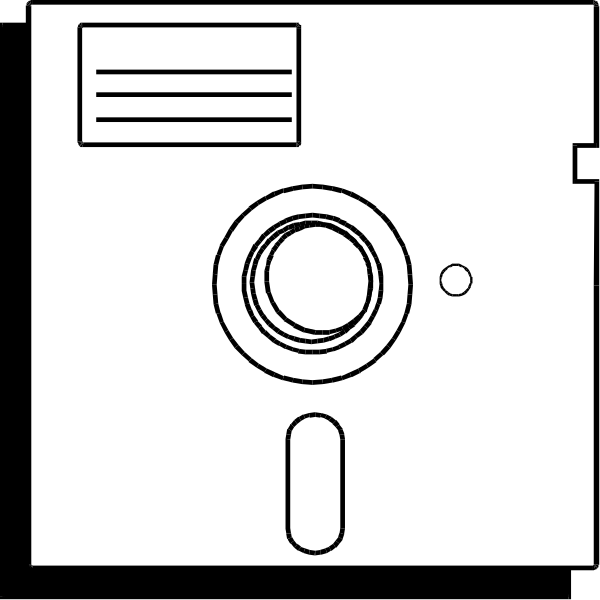 The image shows a black and white illustration of an old camera with its lens facing upwards inside what appears to be a small room or box-like structure.