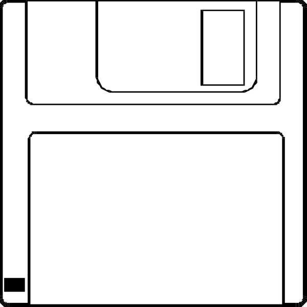 The black and white line drawing shows a simple floor plan of an apartment with labeled rooms: "BEDROOM," "KITCHEN" (with appliances), and another room that could be either a living area, dining space, or bedroom without specific labeling provided in the image.