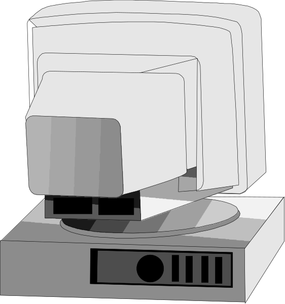 The images show a computer monitor with two different views: from above on top left corner of an object that resembles a microscope stand in black-and-white; below it is another image showing only one side, where we can see what appears to be a keyboard and mouse connected to the same device.