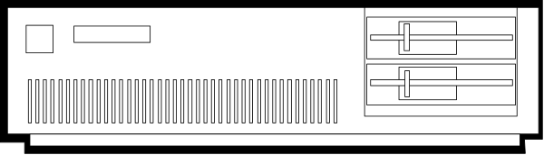 The image shows a simple line drawing of an airplane with various windows along its side, depicted from above against a plain background.