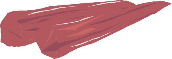 The image shows a red abstract shape with lines that resemble an explosion of light against a dark background.