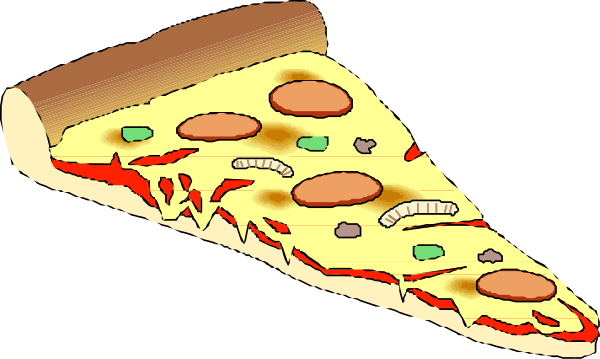 The image shows a slice of pizza with various toppings on it next to an entire pepperoni pizza without any visible slices missing from its crust.