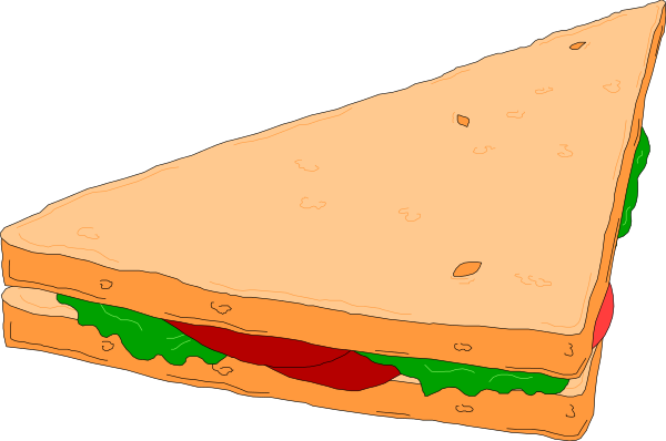 The image shows a grilled sandwich cut into two halves with toothpicks holding them together on top of what appears to be an oven tray in front of it is another similar-looking but smaller sandwich that has been partially eaten, revealing its contents and structure; both sandwiches are depicted against the backdrop of a dark surface.